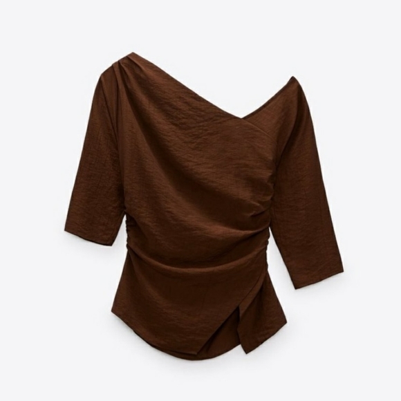 ZARA Asymmetrical top - Picture 5 of 11